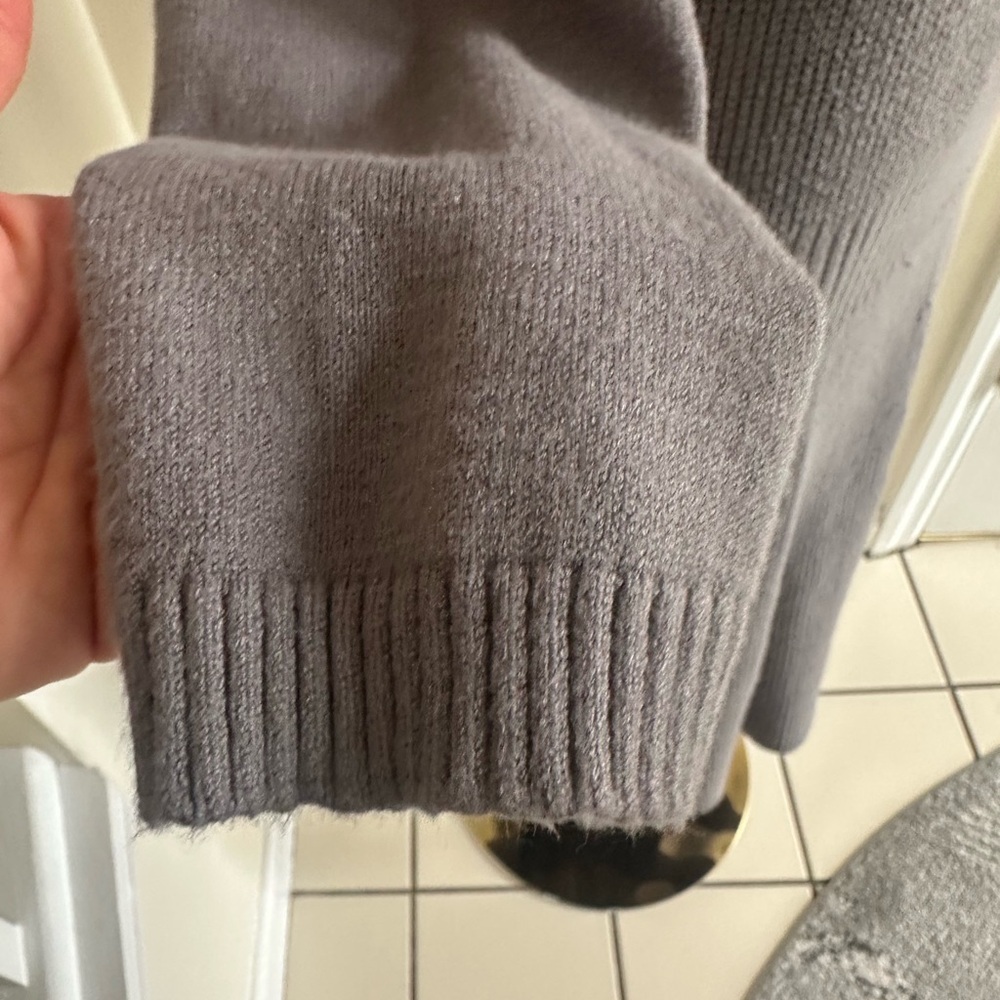 The Limited Gray Sweater Dress- Medium - Picture 8 of 10